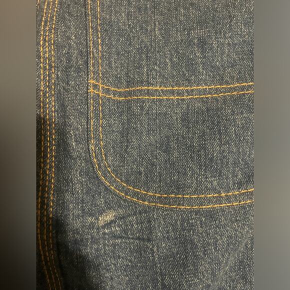 Re/Done Denim Retro Vintage Vibe Mini Skirt Womens Size 26 NWOT Preppy Minimal - Picture 8 of 8